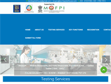 Tablet Screenshot of bombaytesthouse.com